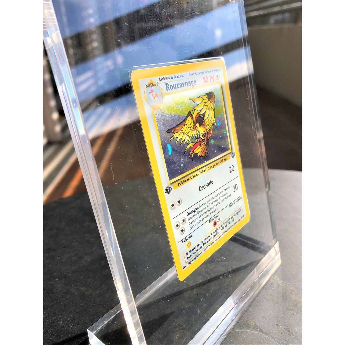 Présentoir Premium Acrydis pour cartes TCG de format standard