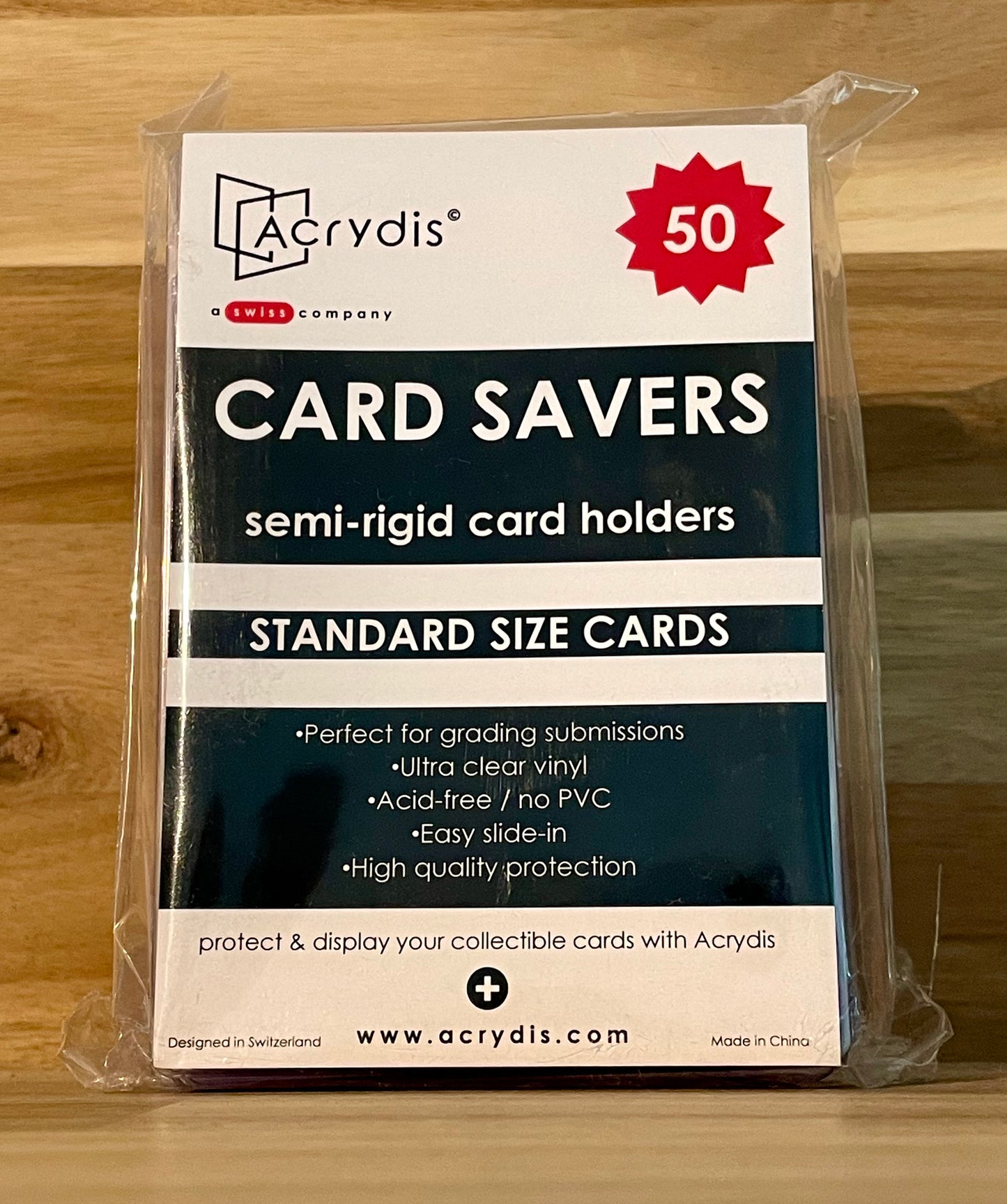 Pack de 50x Card Savers pour cartes TCG standards