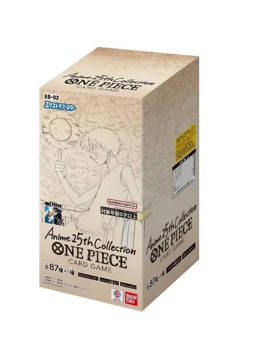 One Piece - 25th Collection - 24 boosters de 6 cartes - EB02 (JP)