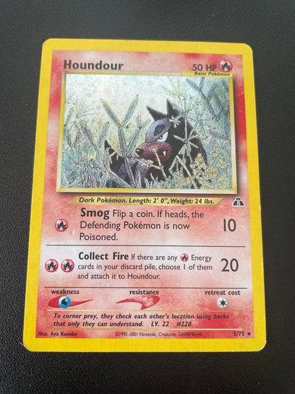 Houndour ED2 5/75 - Neo Discovery - EN - EX