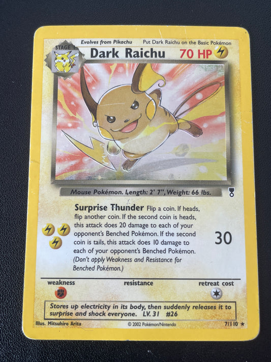 Dark Raichu 7/110 - Legendary Collection - EN - F:GD B:LP