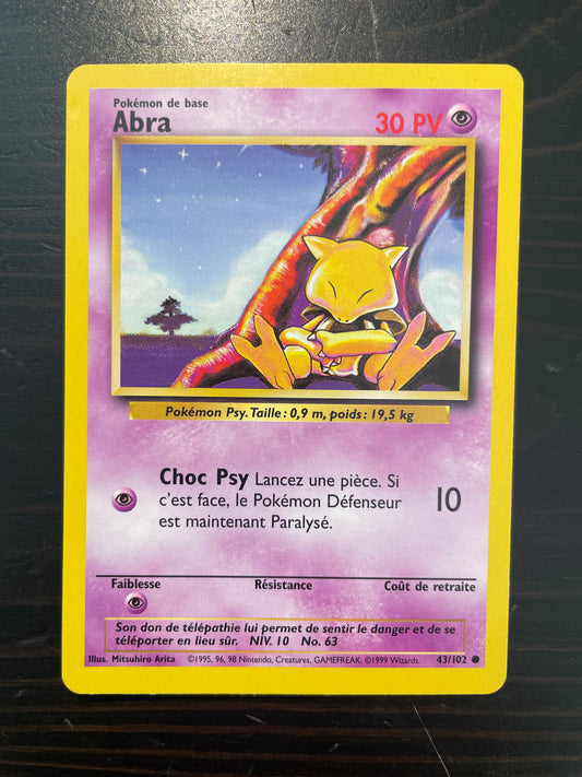 Abra ED2 43/102 - Set de base - FR - Excellent +