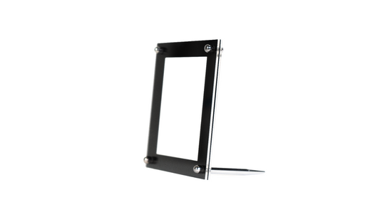 Acrylic Frame for 1 Standard Trading Card - UV Protection - With Screws